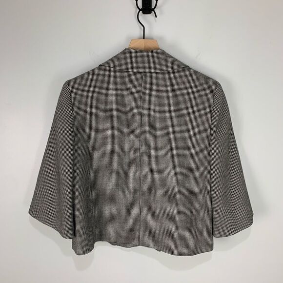 Jones New York Collection Blk/Wht Pattern Blazer - Picture 7 of 9